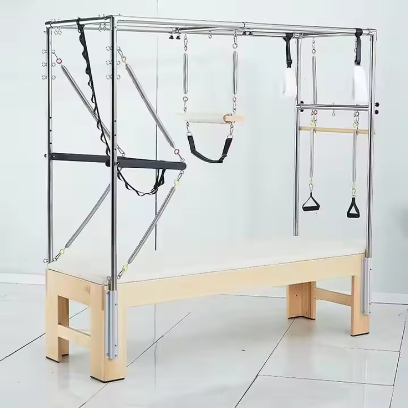 Pilates & Yoga Unleashed Studio - Máquina de Pilates Reformer para Entrenamiento