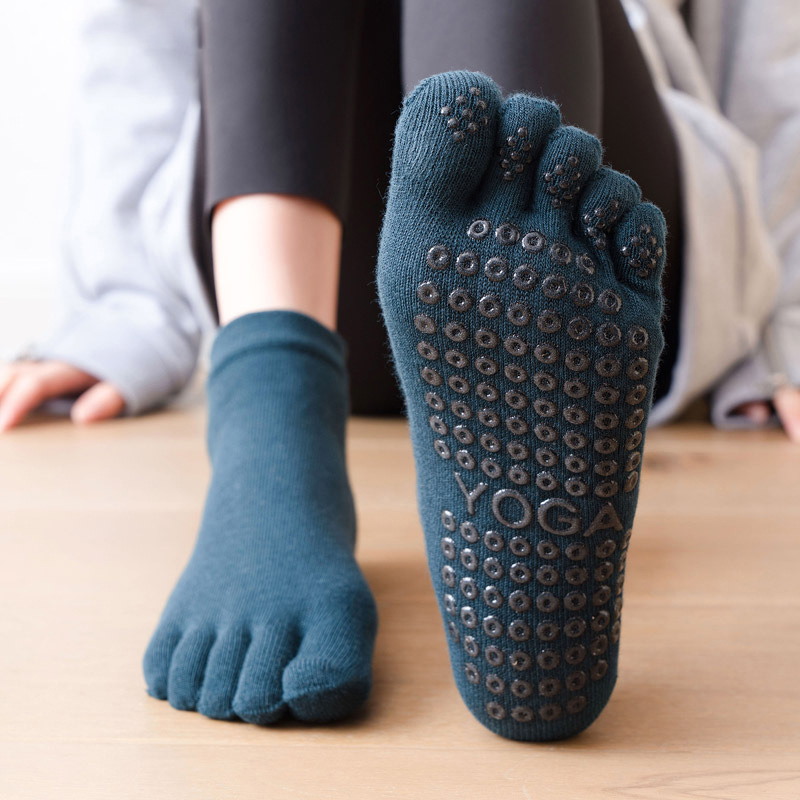 Pilates Yoga Ballet - Calcetines antideslizantes de Pilates para mujer,