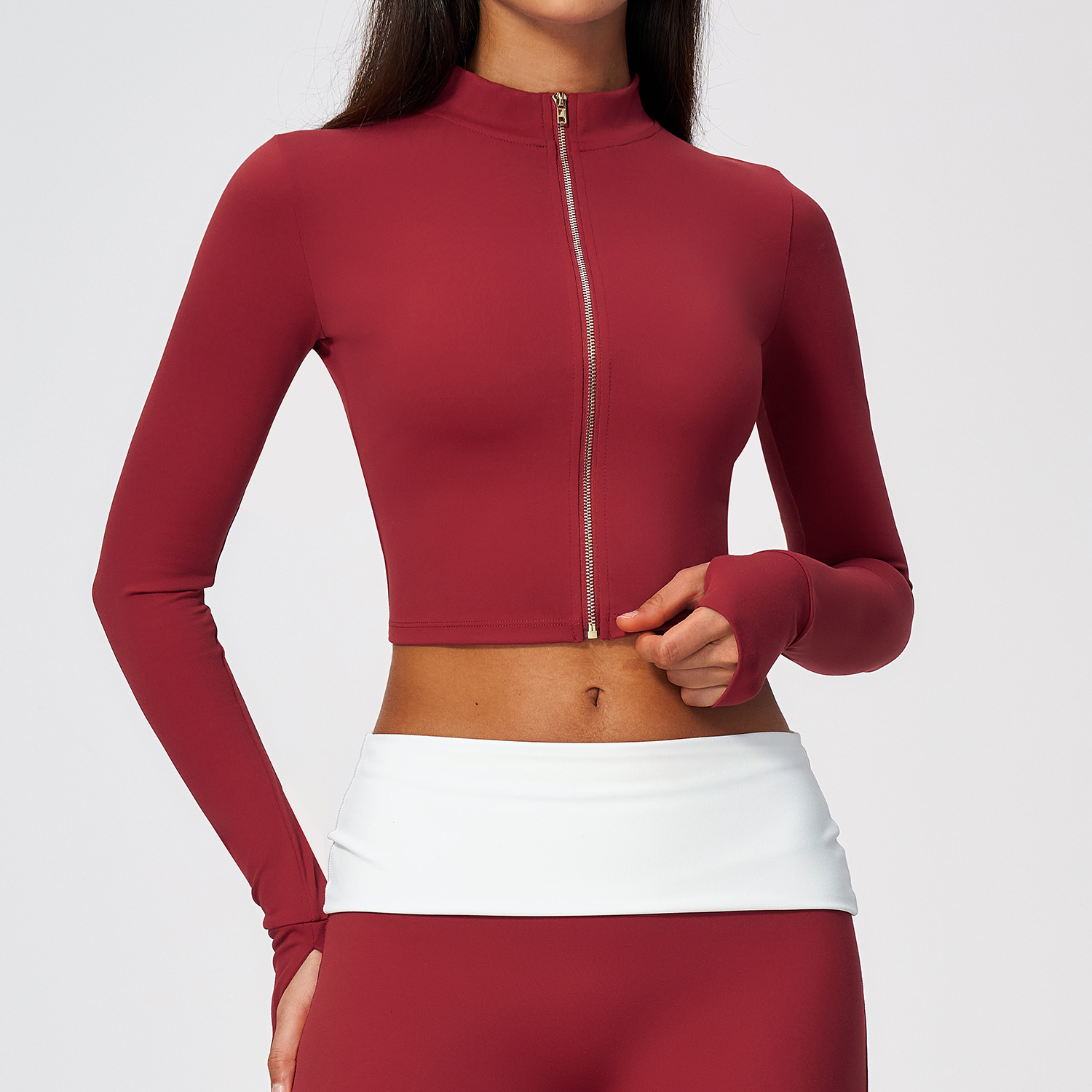 Pilates Yoga Fit - Chaqueta de yoga de manga larga