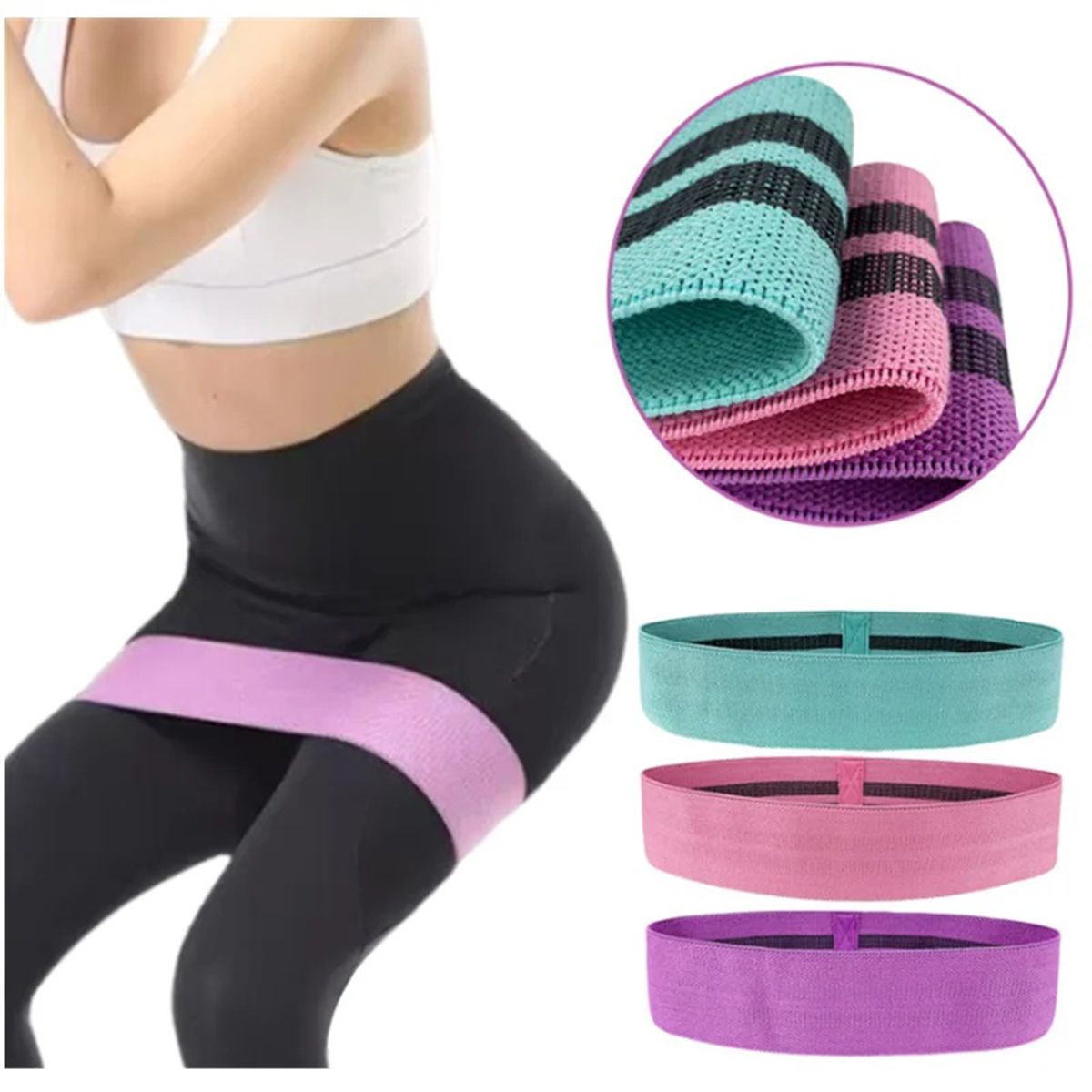 Pilates Yoga Joint - Banda elástica banda de resistencia para