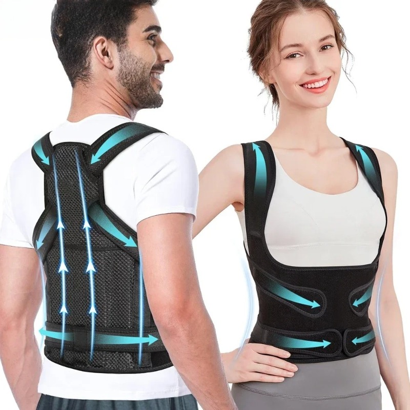 Posture Pole Corrector - Corrector de postura con tirantes para