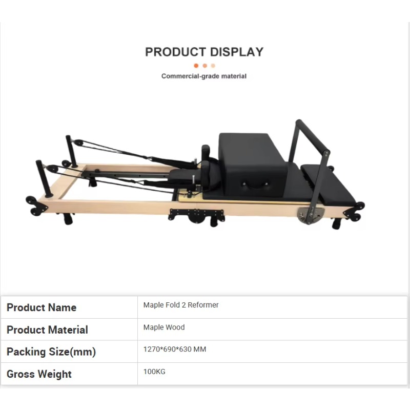 Reformer de Pilates Plegable y - Pilates & Yoga Unleashed Studio reseña y precio