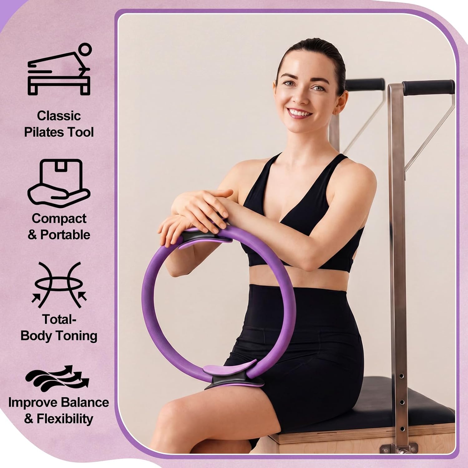 Juego de 12 Anillos de Pilates - Pilates Ring Magic reseña y precio