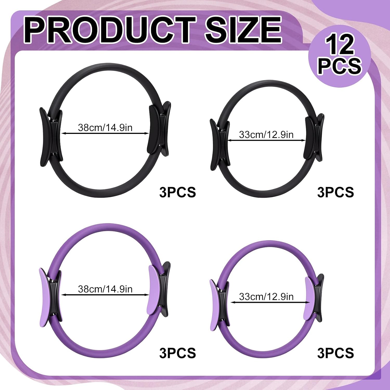 Juego de 12 Anillos de Pilates - Pilates Ring Magic reseña y precio