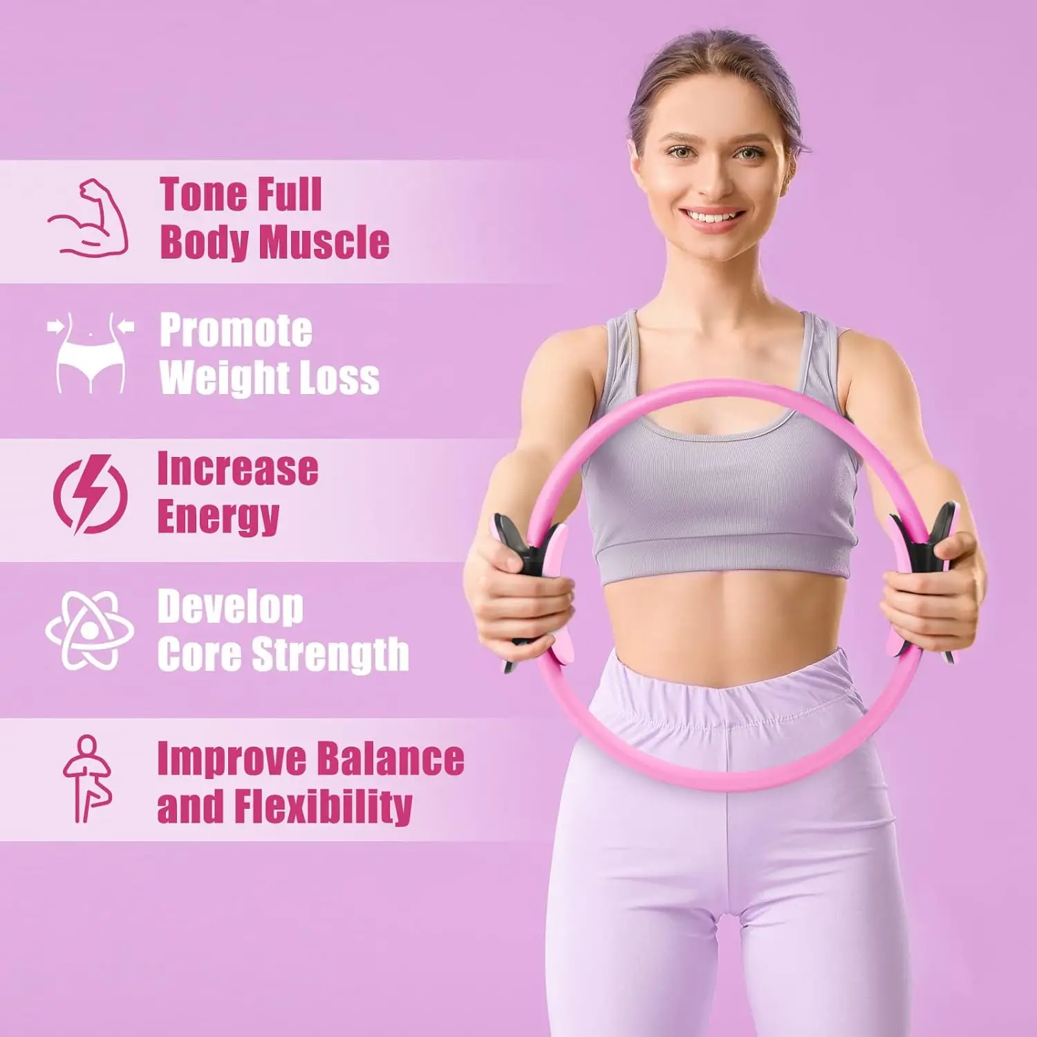 Anillo de Pilates, Entrenador  - Pilates Ring Magic reseña y precio