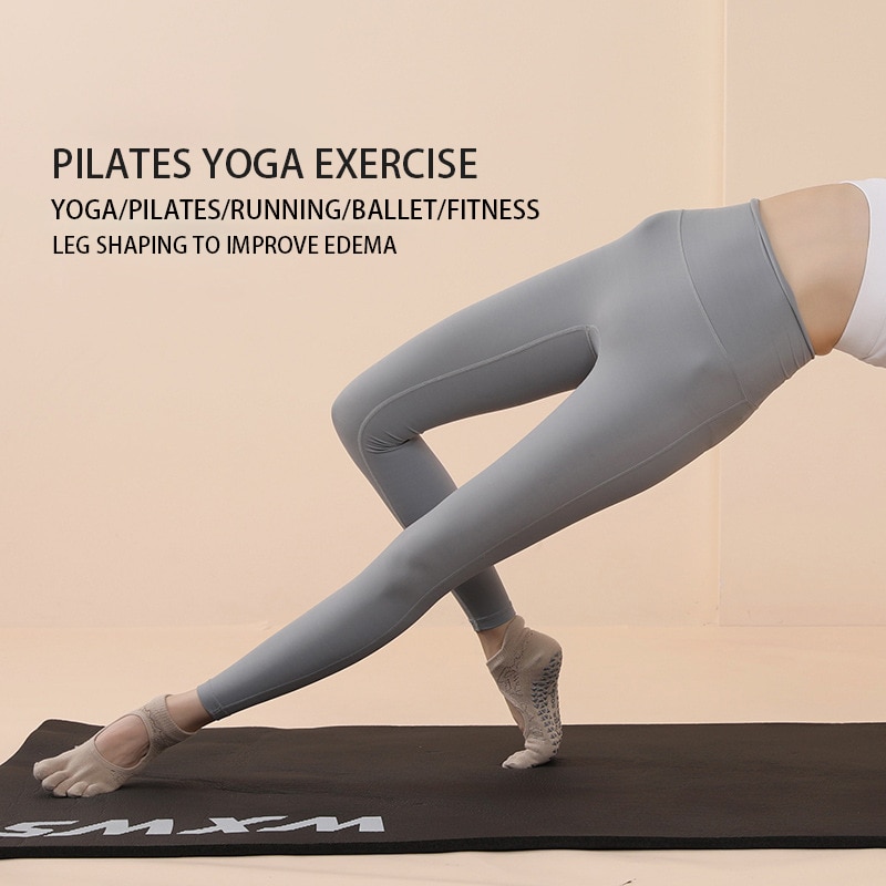 Calcetines antideslizantes con - Pilates Yoga Grip Socks reseña y precio