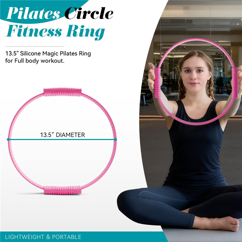 Anillo de Yoga de Silicona Eco - Pilates Ring Magic reseña y precio