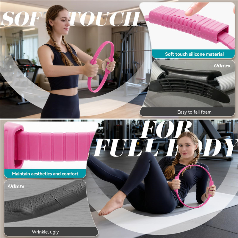 Anillo de Yoga de Silicona Eco - Pilates Ring Magic reseña y precio