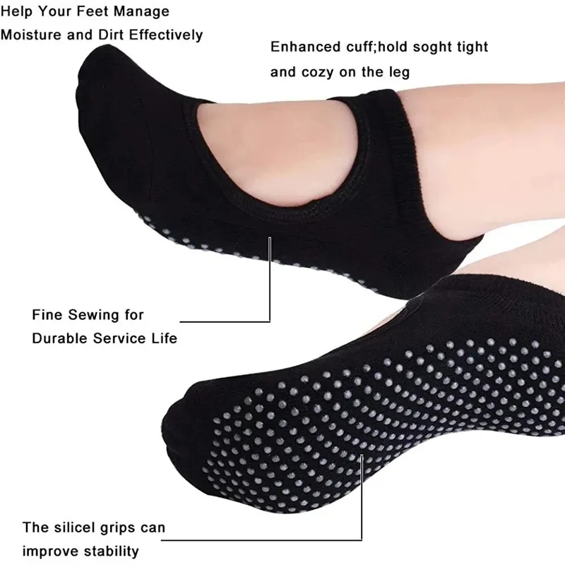 Calcetines de Yoga Antidesliza - Pilates Yoga Ballet reseña y precio